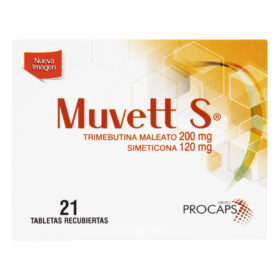 MUVETT S 200/120 MG 21 TBS