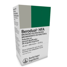 BERODUAL HFA S/AER.10ML