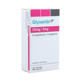 GLYXAMBI 25MG/5MG 30 TABLETAS