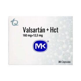 VALSARTAN 160MG+HIDROCL 12.5MG 30 CAP MK