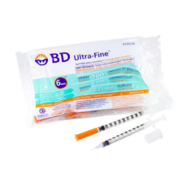 JERINGA BD INS.1ML 31GX6MM 10 UND