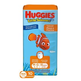 HUGGIES LITTLE SWIME.M-G 10 UND