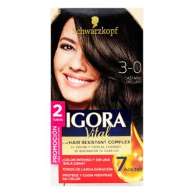 IGORA VITAL D.TUBO 3-0 CASTANO OSCURO