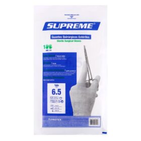GUANTES  ESTERIL SUPREM T 6.5