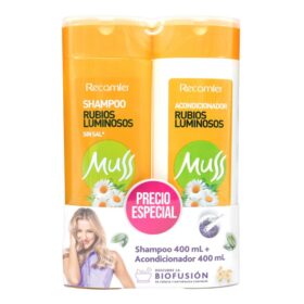 CHA.MUSS RUB.LUMINOSOS 400ML+ACOND.400ML