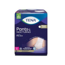 TENA PANTS NOCTURNO LARGE 8 UNDS
