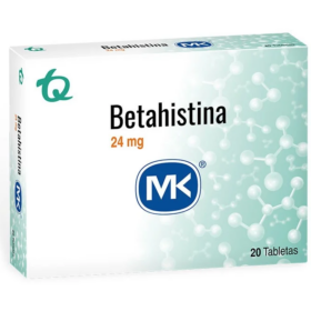 BETAHISTINA 24 MG 20 TBS MK