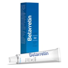 BETARRETIN 0.025% GEL 30 GR