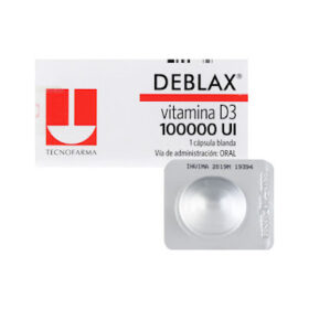 DEBLAX VITAMINA D3 100000 UI 1 CAPSULA