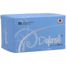 DEFEROL 2000 UI 60 CAPSULAS