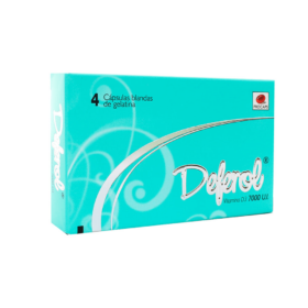DEFEROL 7000 UI 4 CAPSULAS