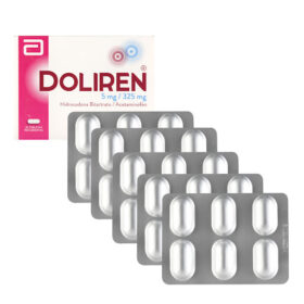 DOLIREN 5MG/325MG 30 TBS