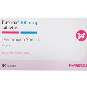 EUTIROX 100 MCG 50 TBS