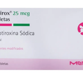 EUTIROX 25 MCG 50 TBS