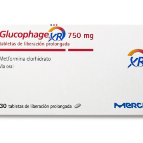 GLUCOPHAGE XR 750 MG 30 TBS
