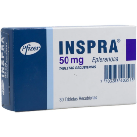 INSPRA 50 MG 30 TABLETAS