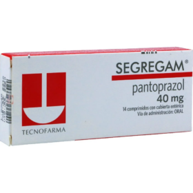 SEGREGAN 40 MG 14 COMPRIMIDOS