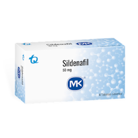 SILDENAFIL 50 MG 4 TABLETAS MK