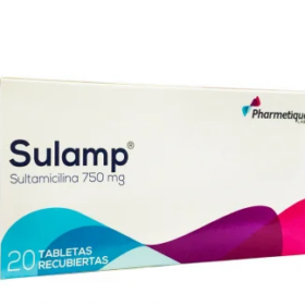 SULAMP 750 MG 20 TABLETAS