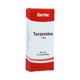 TERAZOSINA 5 MG 14 TABLETAS GF