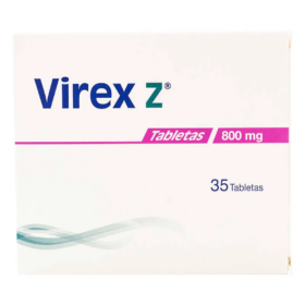 VIREX Z 800 MG 35 TABLETAS