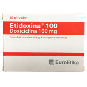 ETIDOXINA 100 MG 10 CAPSULAS