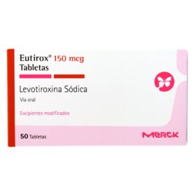 EUTIROX 150 MCG 50 TBS
