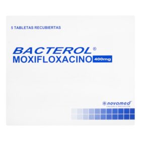 BACTEROL 400 MG 5 COMP