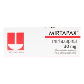 MIRTAPAX 30 MG 30 COMPR