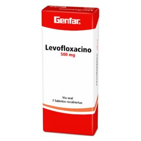 LEVOFLOXACINO 500 MG 7 TABLETAS GF