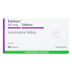 EUTIROX 88 MCG 50 TBS