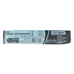 CATETER ALFA INTRAVE 22G X1 25 MM