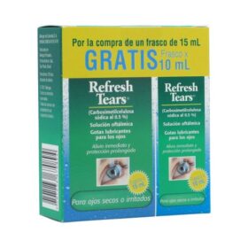 REFRESH TEARS GOTAS LUBR.15 ML+10 ML