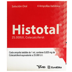 HISTOTAL 25.000 UI 4 AMP. BEBIBLES