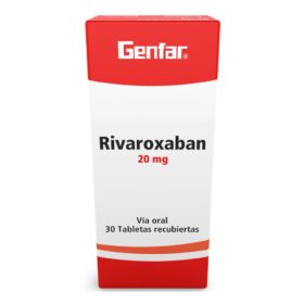 RIVAROXABAN 20 MG 30 TBS GF