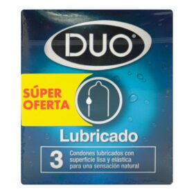 PRESERVAT.DUO NORMAL LUBRICADO 3 UND S.O