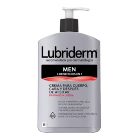 LUBRIDERM MEN 3-1 CON FRAGANCIA 400 ML