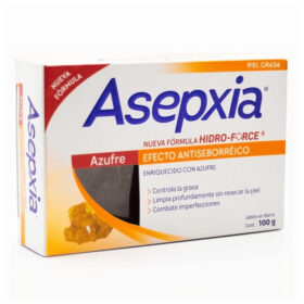 JABON ASEPXIA AZUFRE 100 GR