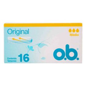 TAMPON OB SIEMPRE LIBRE ORI MEDIO 16 UND
