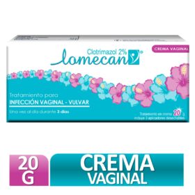 LOMECAN V CRE.VAGIN.2% 20GR+3APL DTO
