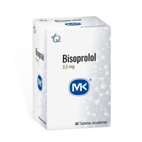 BISOPROLOL 2.5 MG 30 TABLETAS MK8742