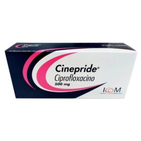 CIPROFLOXACINA CINEPRIDE 500MG 10TBS ICOM