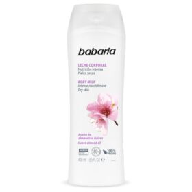 CRE.BABARIA BODY MILK ALMENDRAS 400 ML