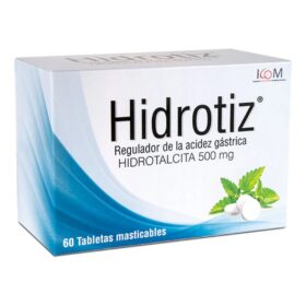 HIDROTALCITA HIDROTIZ 500MG 60 TABLET ICOM MQPCV