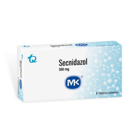 SECNIDAZOL 500 MG 4 TABLETAS MK
