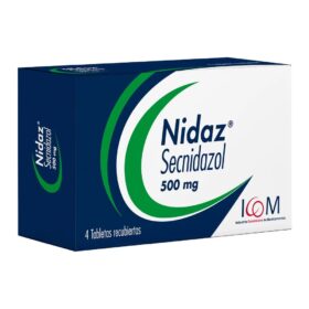 SECNIDAZOL NIDAZ 500 MG 4 TBS ICOM