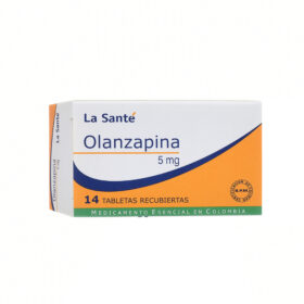 OLANZAPINA 5 MG 14 TBS LS