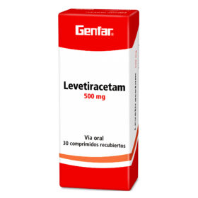 LEVETIRACETAM 500 MG 30 TBS GF