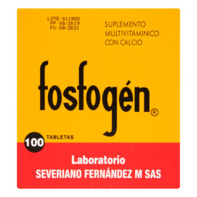 FOSFOGEN 100 TABLETAS