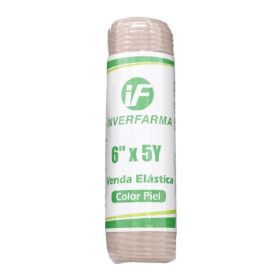 VENDA ELASTICA COLOR PIEL 6X5 INVERFARMA
